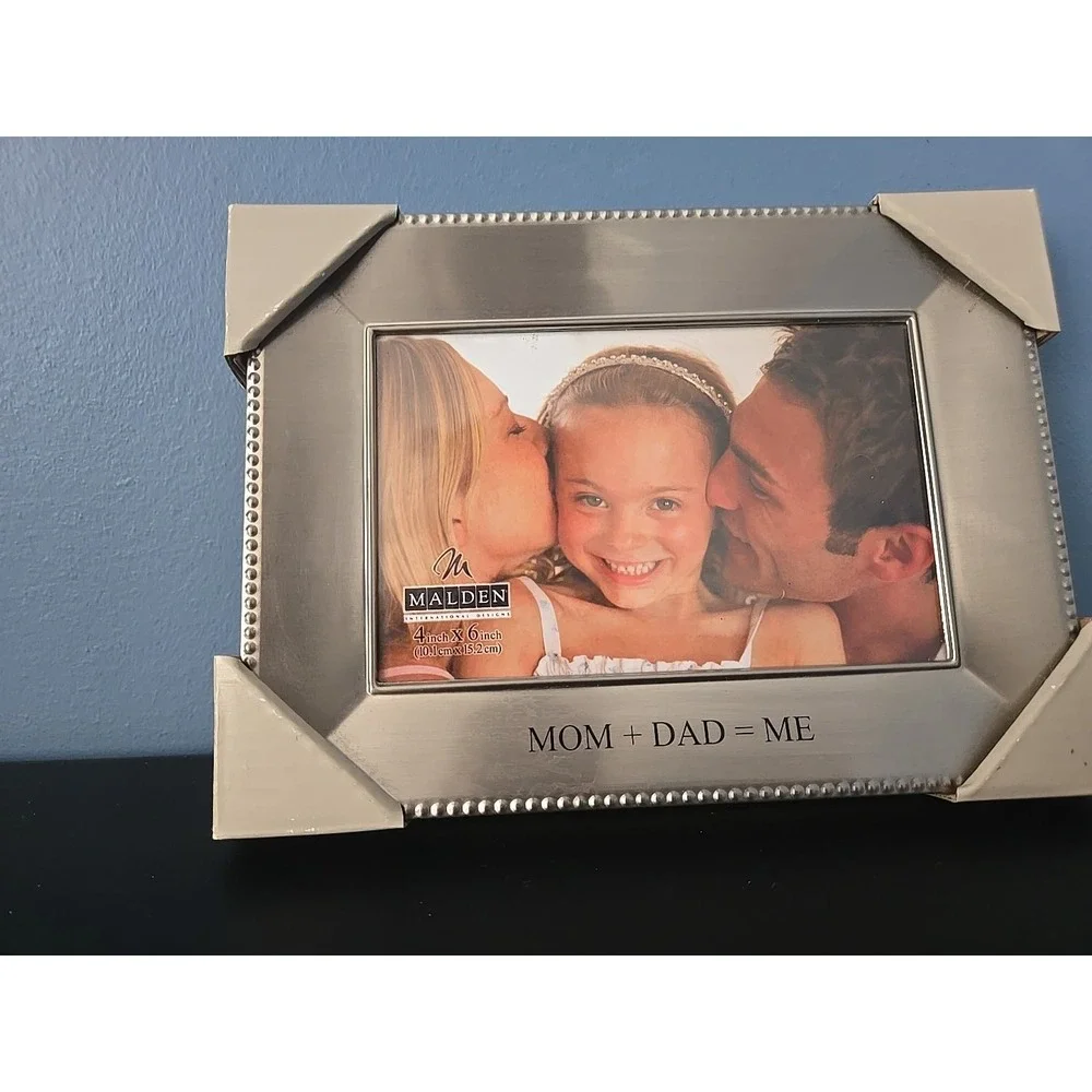 NIB Malden International Designs Mom Dad‎ And Me Picture Frame (4